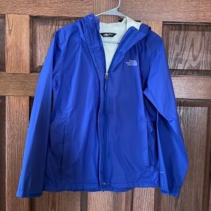 The North Face Size L Blue Women’s Rain Jacket